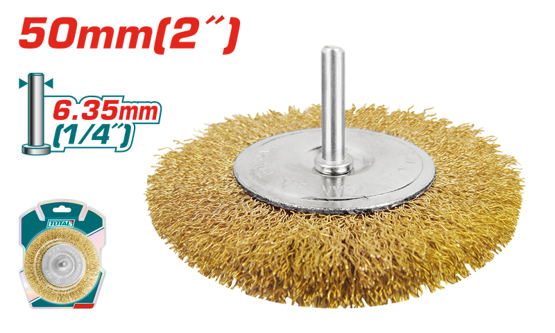 Total Tools Wire Cup Brush- TAC34021