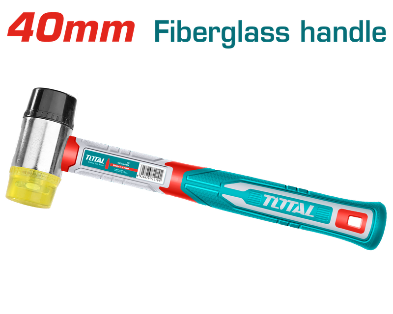 Total 40mm Rubber &amp; Plastic Hammer – THRUH6940