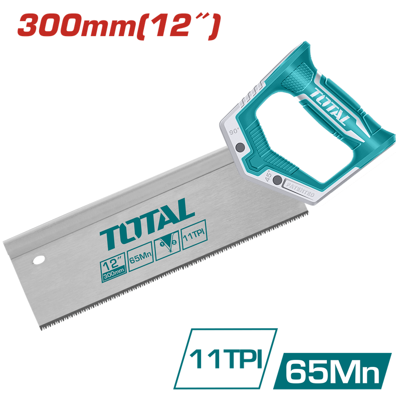 Total 300mm Back Saw- THT59126B Total 300mm Back Saw- THT59126B