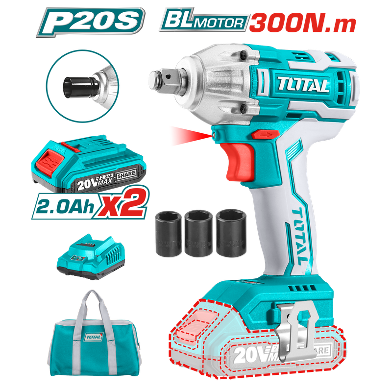 Total Impact Wrench- TIWLI2001