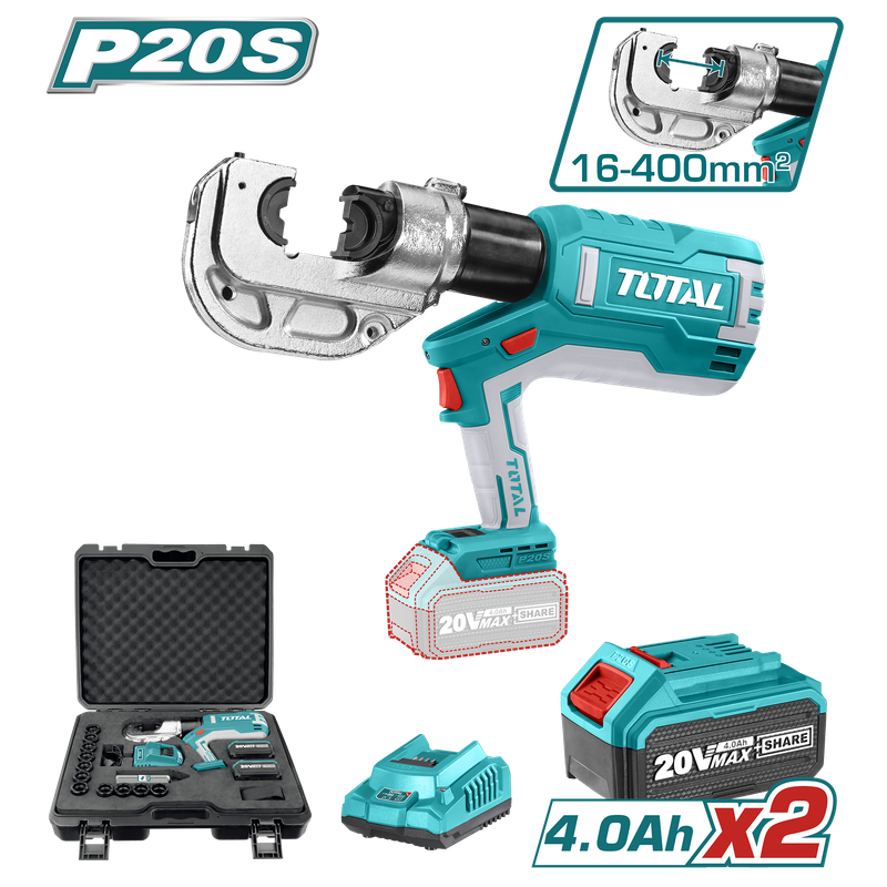 Total Lithium-Ion Hydraulic Crimping Tool- TCTLI2002