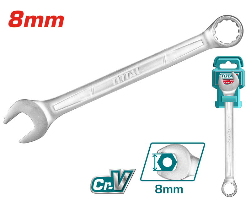 Total 8mm Combination Spanner – TCSPA081