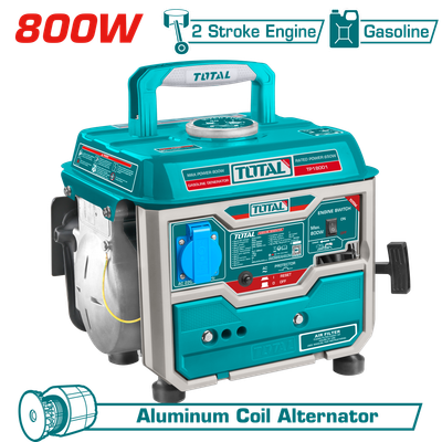 Total 800W Gasoline Generator - TP18001