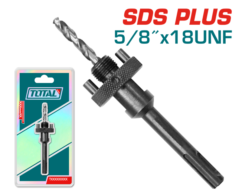 Total Arbor for Hole Saw 32mm-210mm - TAC4204