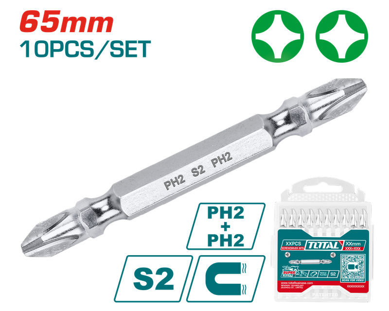 Total Screwdriver Bit- TAC16PH233