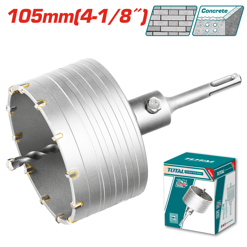 Total 105mm Hole Core Bit- TAC4301051