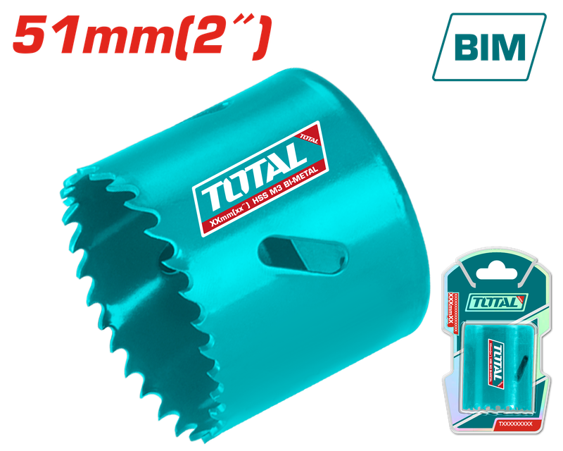 51mm (2″) HSS Bi-Metal Hole Saw – TAC410511