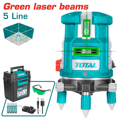 Total Self-leveling Line Laser ( Green Laser Beams ) – TLL305205