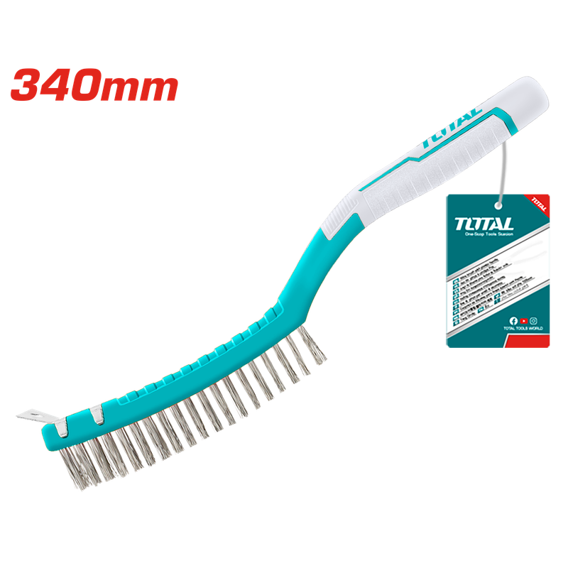 Total 340mm Steel Wire Brush – TAC38051 Total 340mm Steel Wire Brush – TAC38051