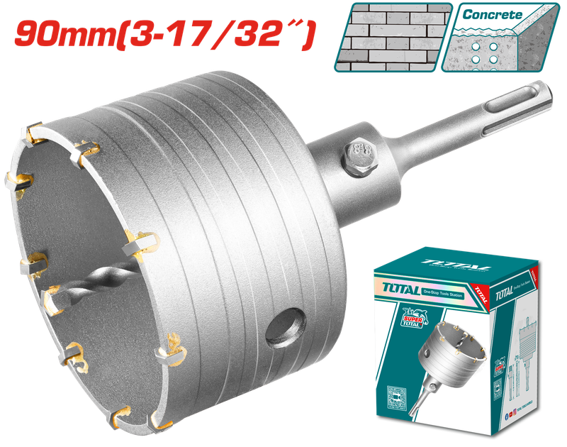 Total 90mm Hole Core Bit- TAC430901