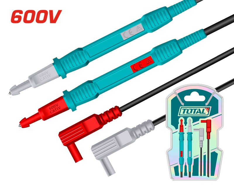 Total 600V Test Lead Set (80cm) for Compatible Models- TMT30851