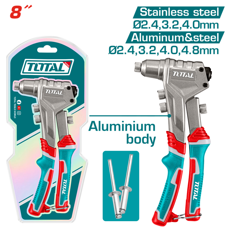 TOTAL Hand Riveter 8 Inch - THT32081