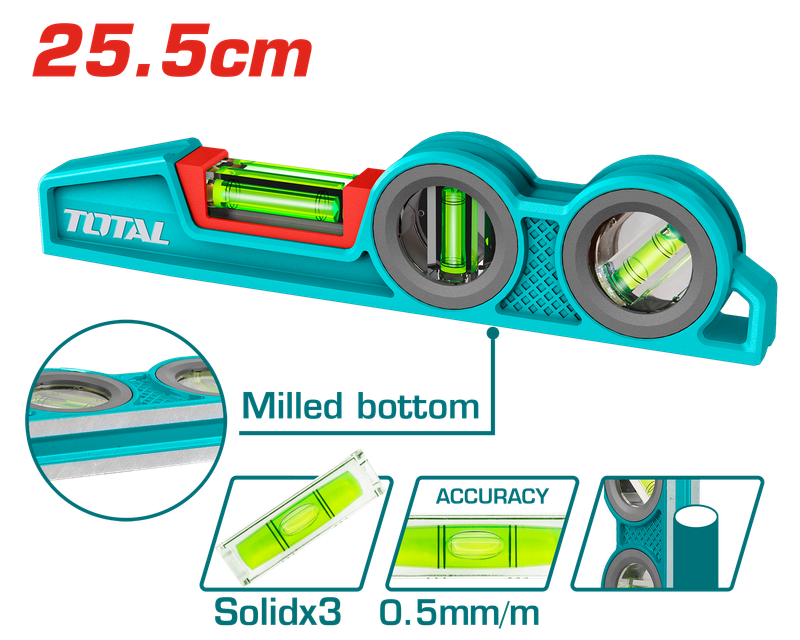 TOTAL Mason’s Level 255mm - TMT921306