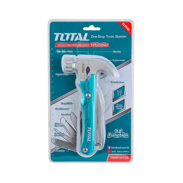 TOTAL Multi-Function Hammer 12-in-1 - THMFH0126