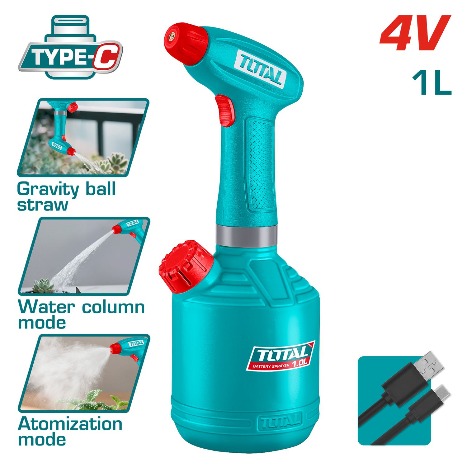 TOTAL Battery Sprayer – 1.0L | TSPP3701