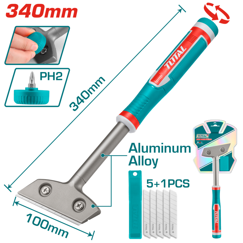 TOTAL Metal Scraper TGS3088