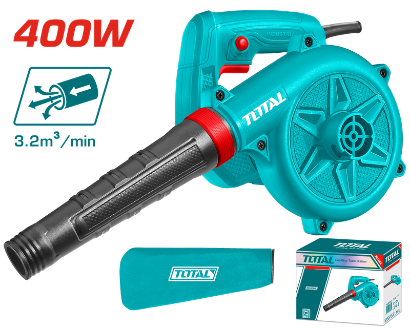 TOTAL 400W Aspirator Blower 16000rpm TB4066