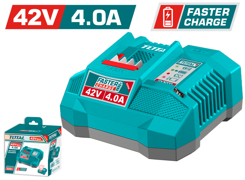 TOTAL 42V 4A Battery Charger TFCLI42041