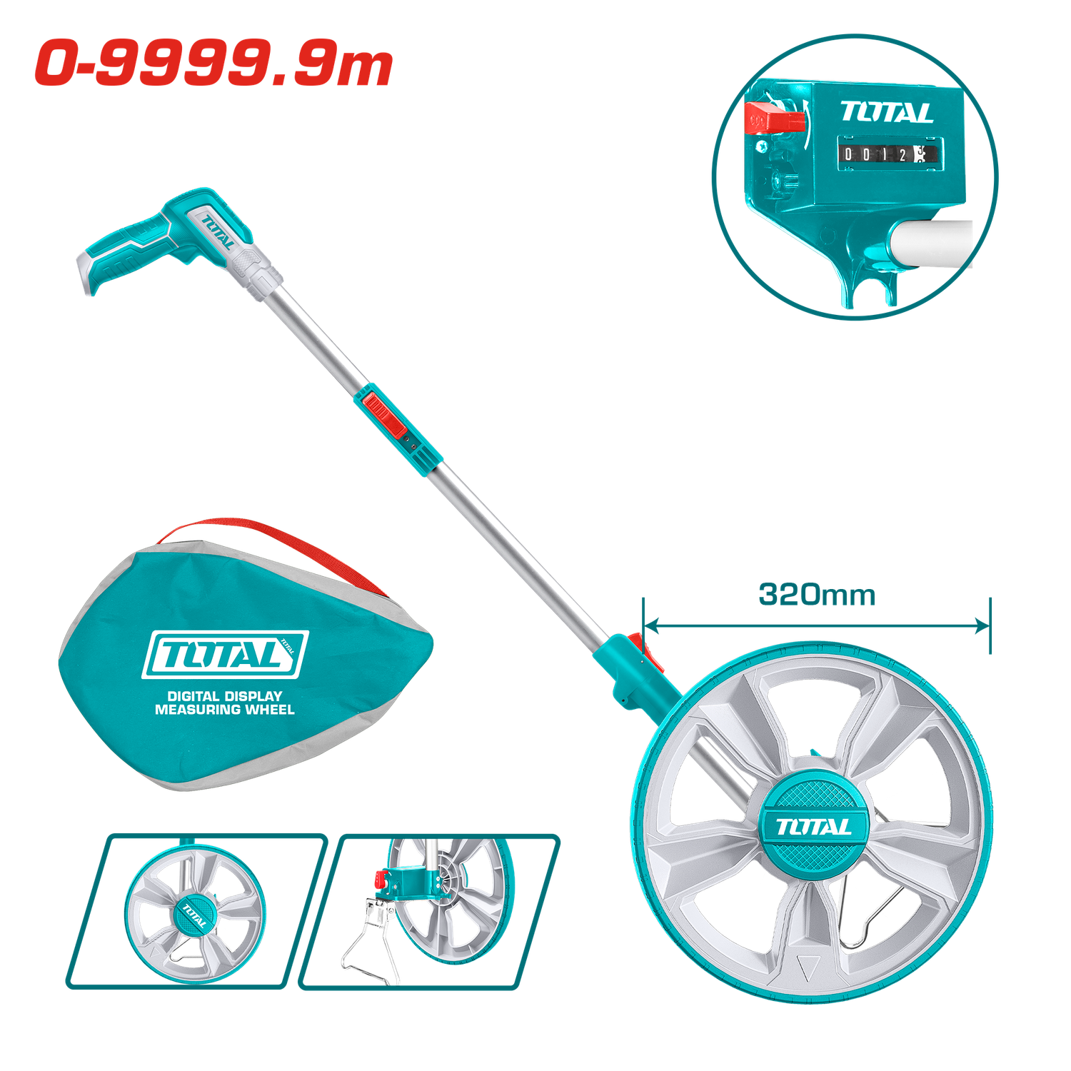 TOTAL Measuring Wheel TMT19945