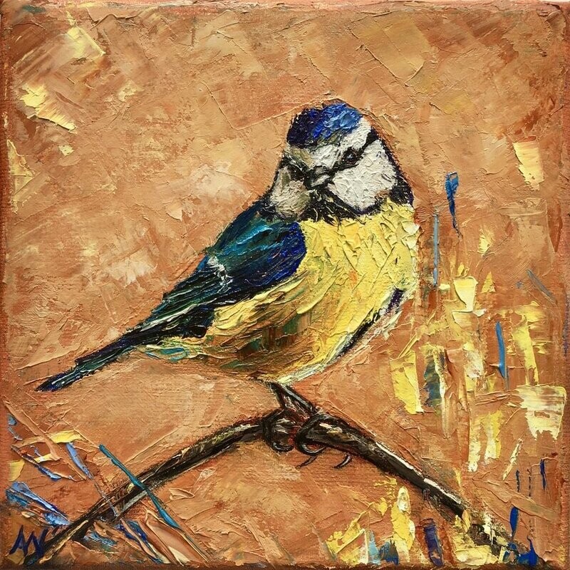 BLUE TIT | Art Card