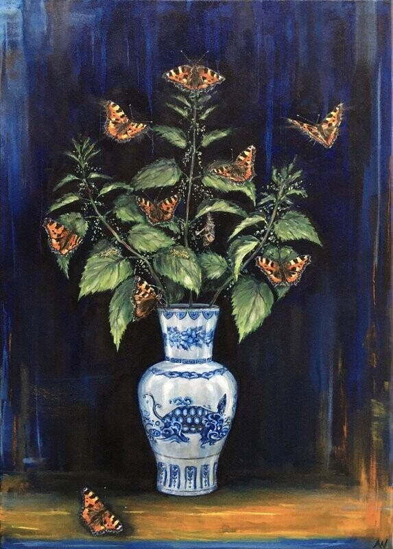 THE JOURNEY OF THE SMALL TORTOISESHELL | Certified Art Giclée