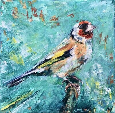 SET OF 5 ART CARDS | LITTLE BIRDS