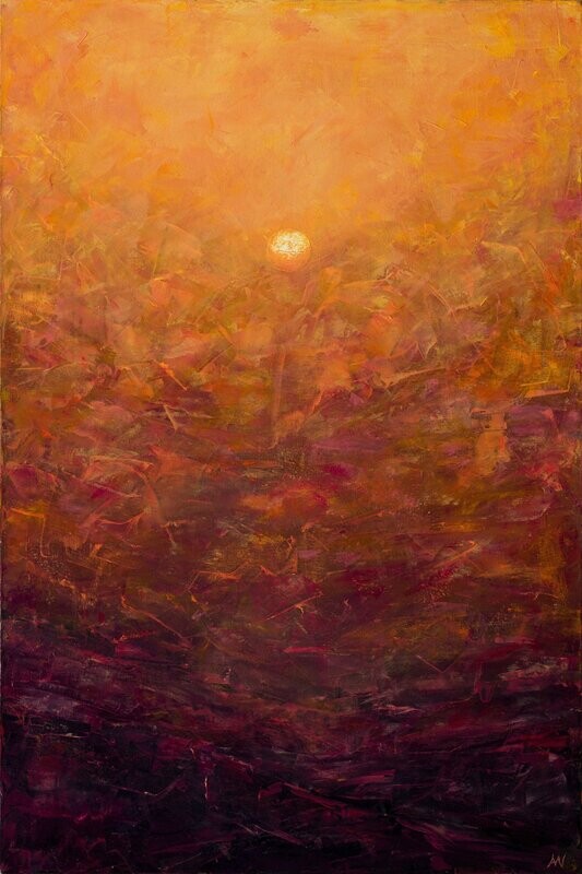 SANDSTORM SUNSET | Original Artwork