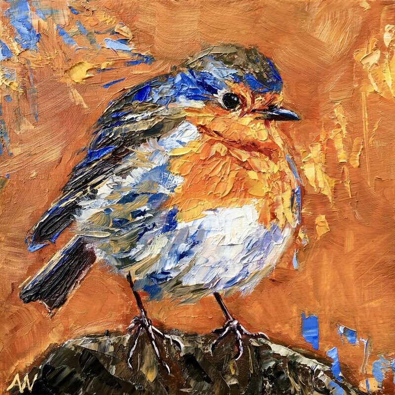 ROYAL DUTCH ROBIN | Certified Art Giclée