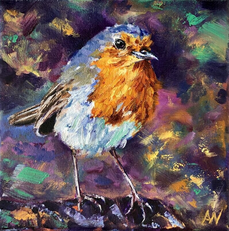 ROCKIN' ROBIN| Certified Art Giclée