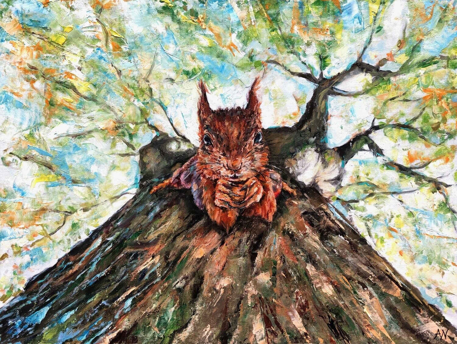 HANG ON TO YOUR NUTS | Original Artwork