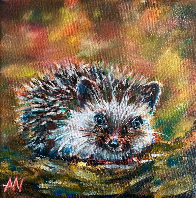 EGELTJE / LITTLE HEDGEHOG | Original Artwork