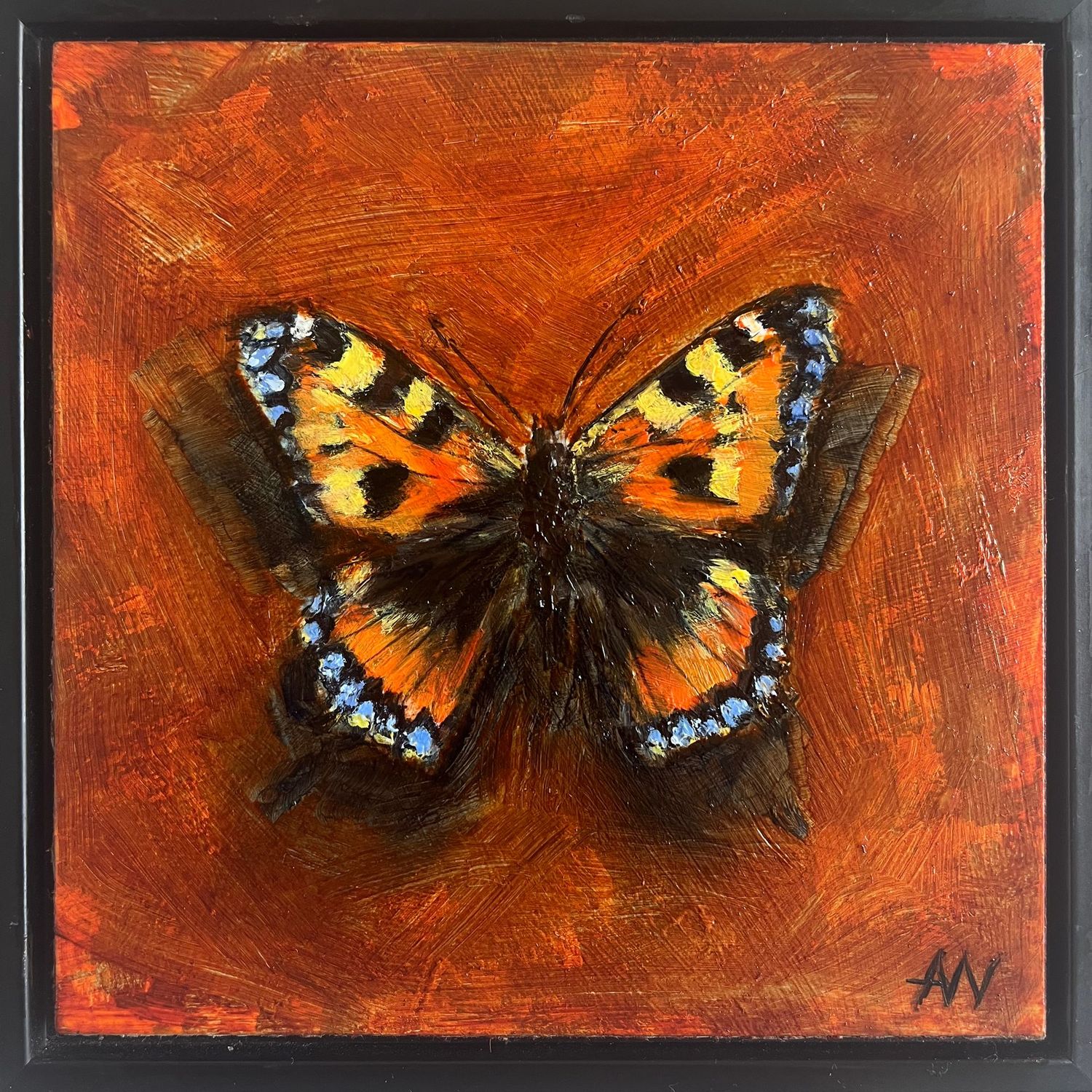 KLEINE VOS OP SIENNA | Original Artwork