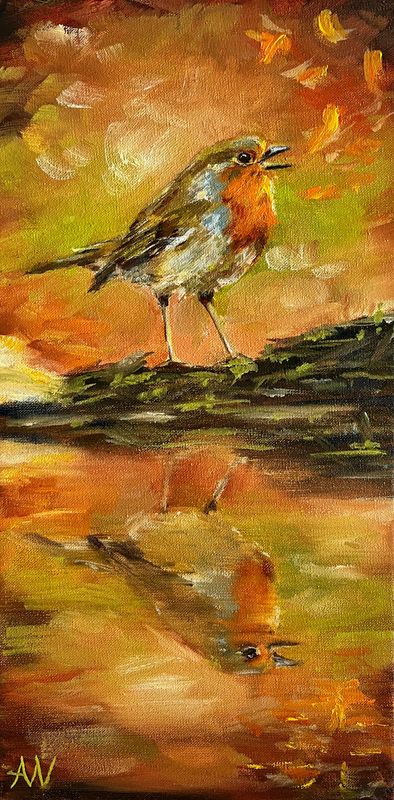 SING ROBIN SING | Original Artwork