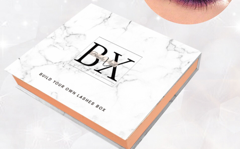 Build Your Own Lashes Box With Glue