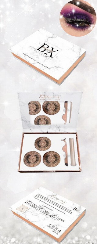 Build Your Own Lashes Box With Glue And Applicator
