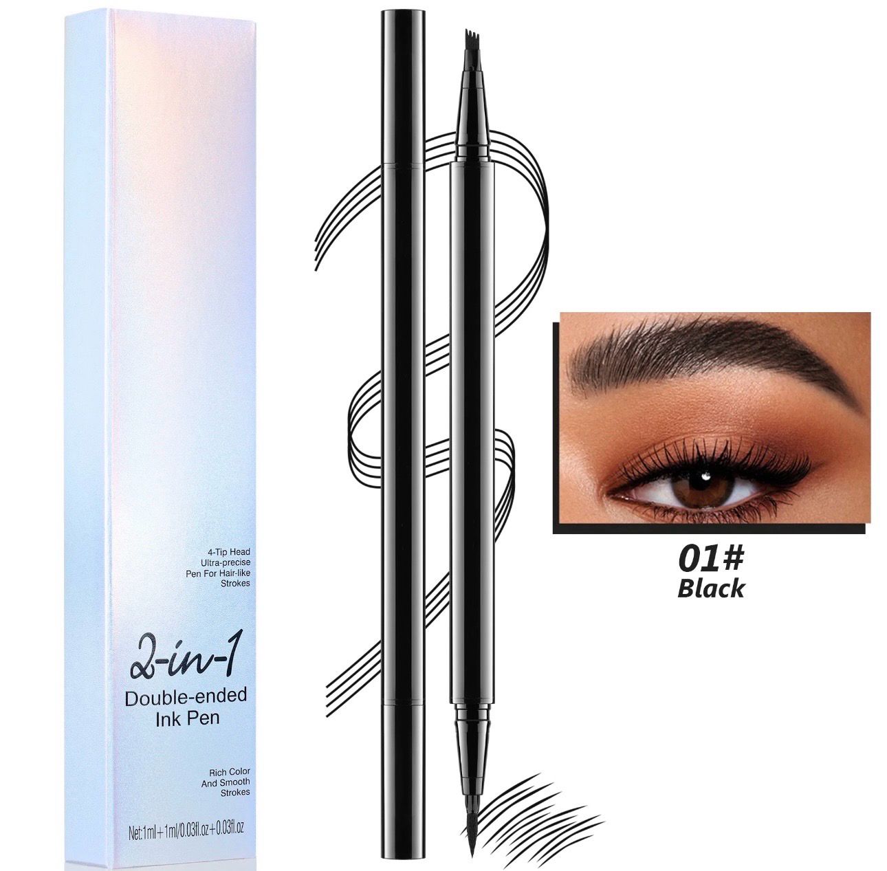Double Ended Eyebrow Pen