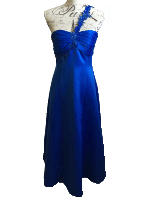 Miss Anne blue sequinned dress