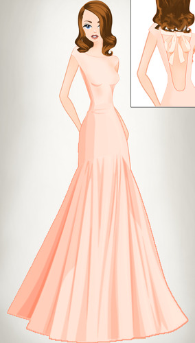 Rochie de Revelion/ Rochie de mireasa(reducere de pret)