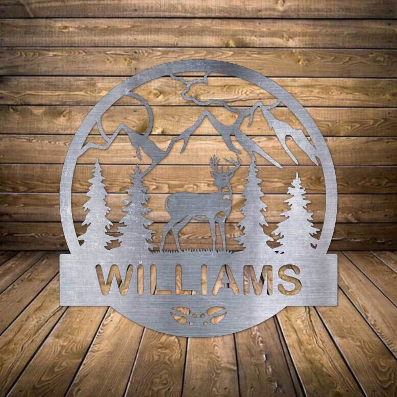 Deer Monogram