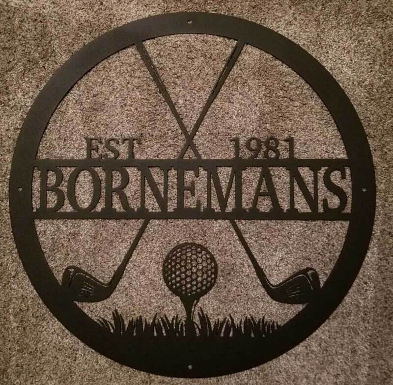 Golf Monogram
