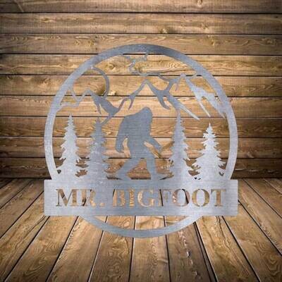 Bigfoot Monogram