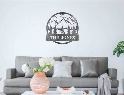 Custom Metal Monograms