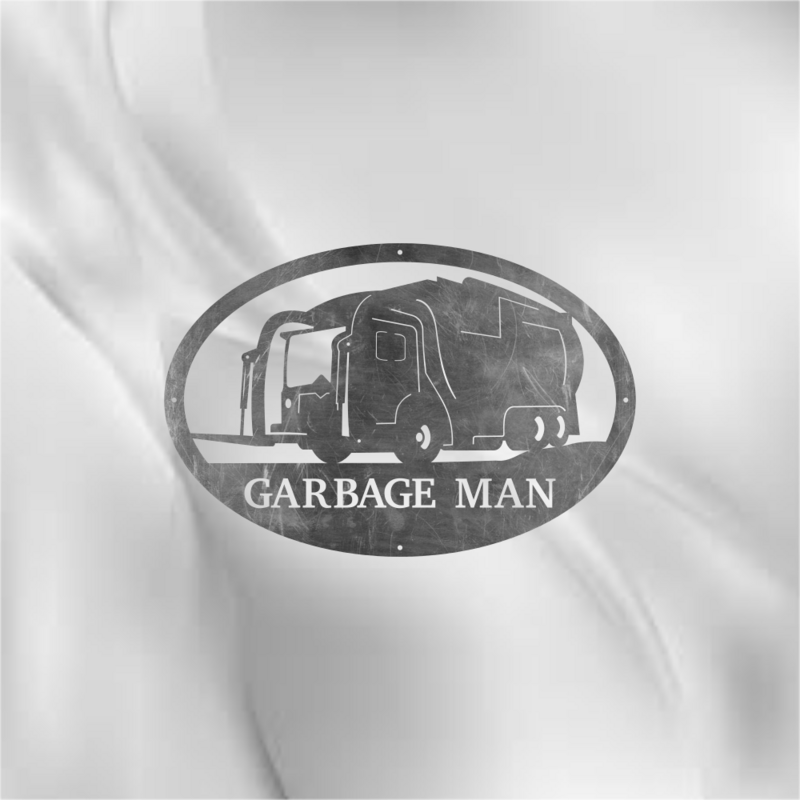 Garbage Truck Monogram