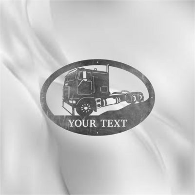 Cab Over Truck Monogram