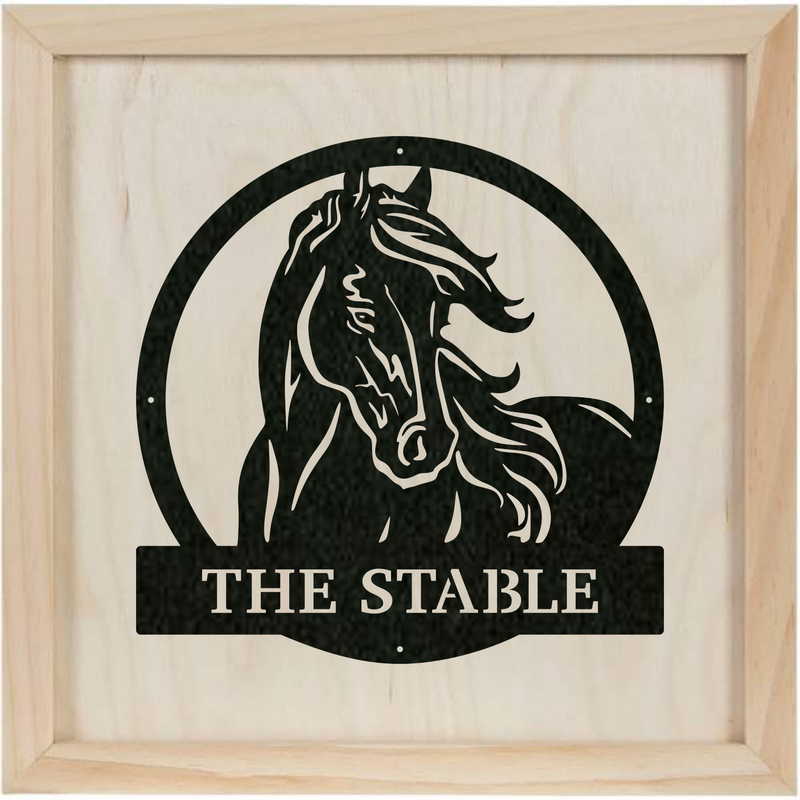 Horse Monogram