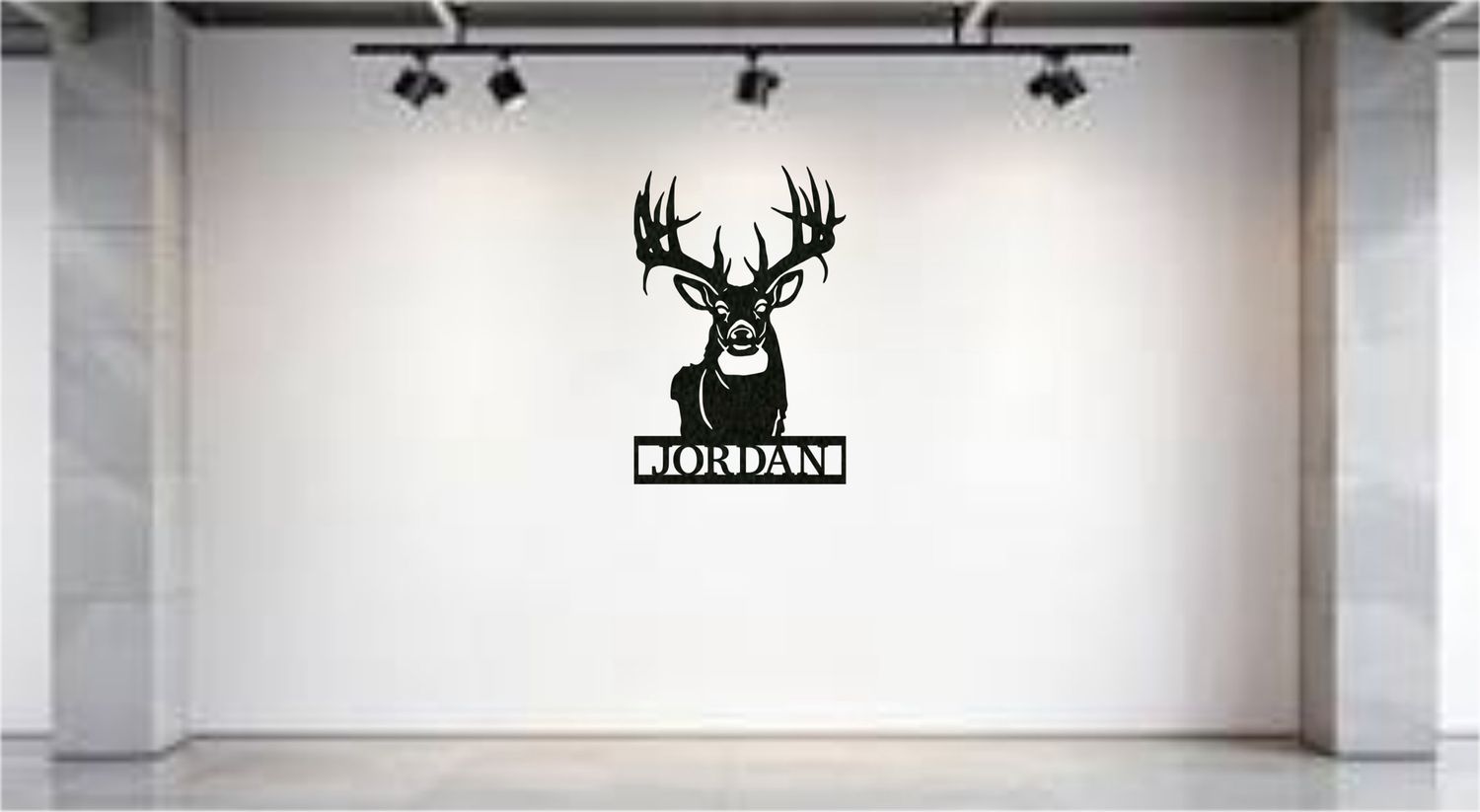 Whitetail Buck Name Sign