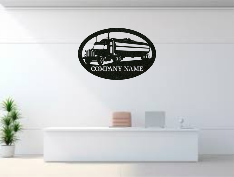 Tanker Truck Monogram