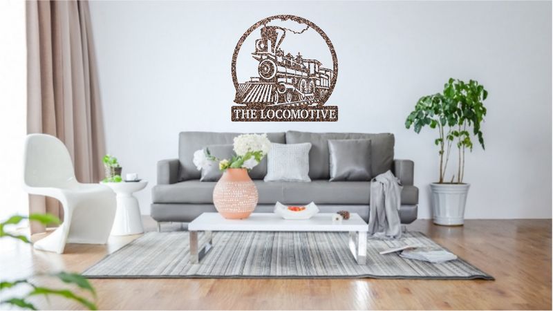 Train Monogram