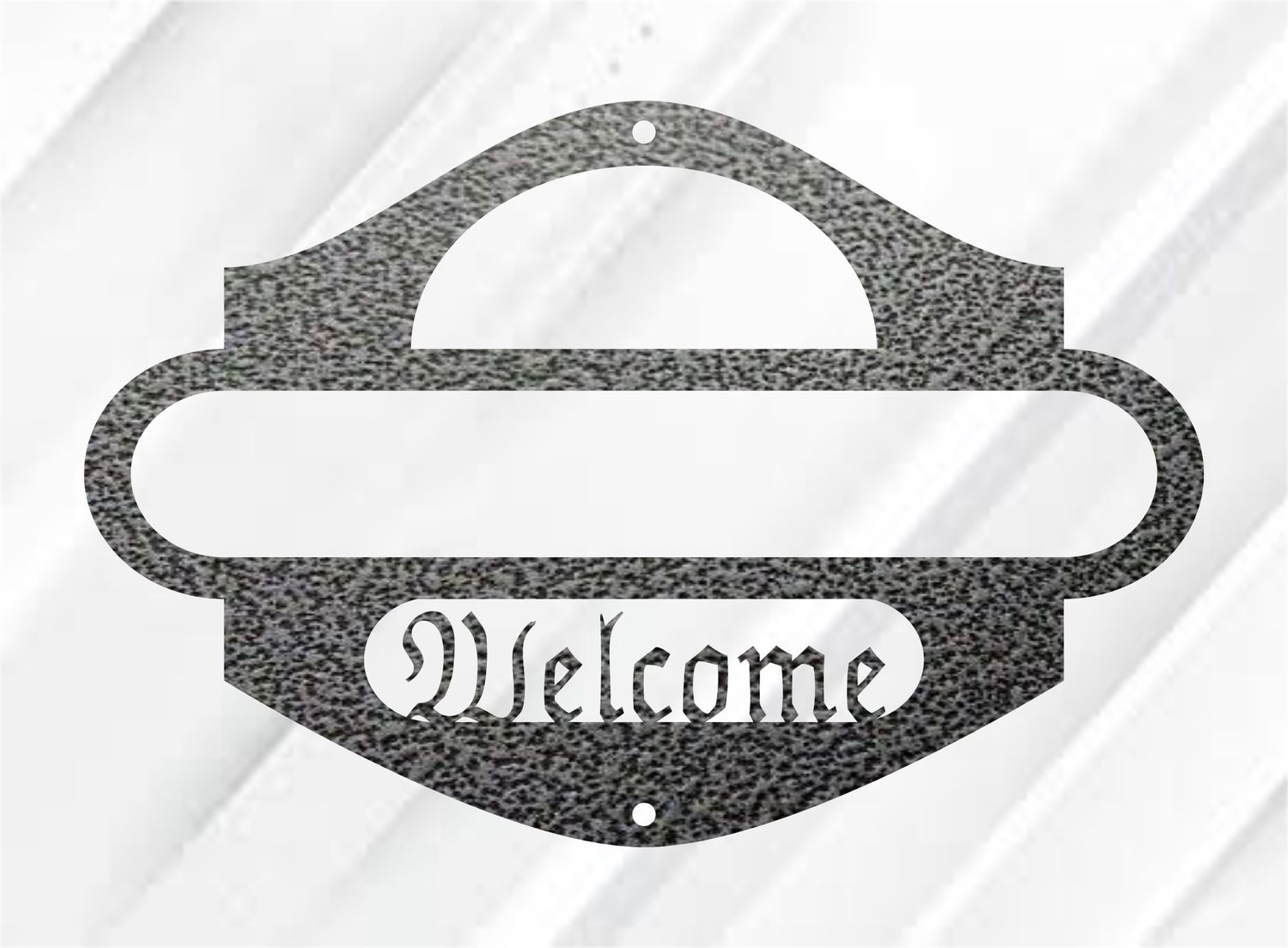Address, Name and Welcome Sign