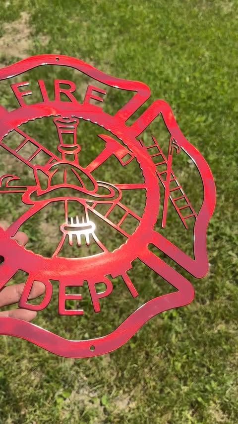 Fire Dept Maltese Cross